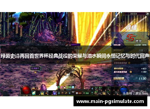 绿茵史诗再回首世界杯经典战役的荣耀与泪水瞬间永恒记忆与时代回声